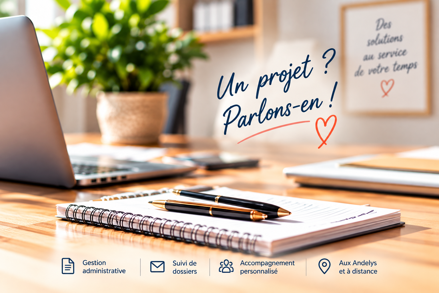 Espace de travail Pro-Saisie aux Andelys